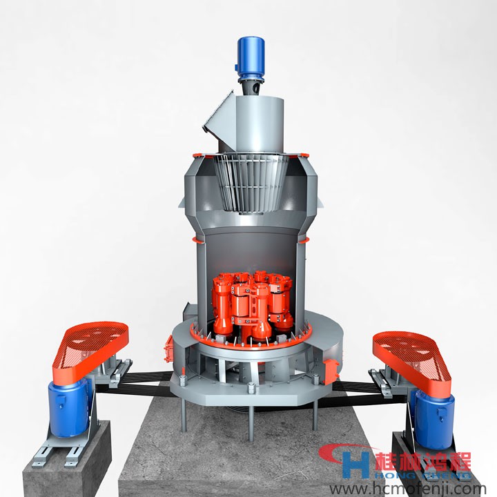 桂林鴻程磨粉機，雷蒙磨粉機升級版， HC1700縱擺磨粉機